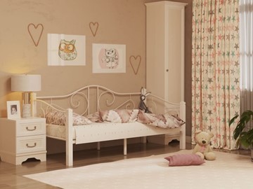 Детская кровать Гарда 7, 90х200, белая в Сыктывкаре