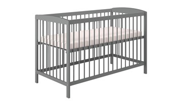 Кроватка для новорожденных POLINI Kids Simple 101 Серый в Сыктывкаре