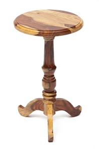 Кофейный столик Бомбей - 0237 палисандр, 35*35*60, натуральный (natural) арт.10046 в Сыктывкаре