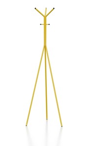 Вешалка для одежды Крауз-11, цвет желтый в Сыктывкаре