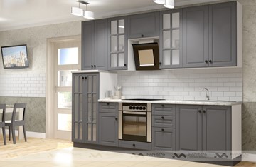 Модульный кухонный гарнитур Верона 2800, цвет Графит в Сыктывкаре