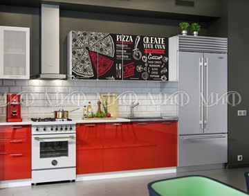Кухонный гарнитур фотопечать Пицца 1,8 в Сыктывкаре