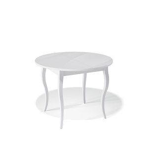Стол со стеклянной столешницей Kenner 1000С (Белый/Стекло белое глянец) в Сыктывкаре
