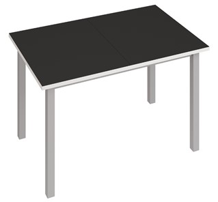 Кухонный стол раздвижной Фристайл-3, Черный в Сыктывкаре