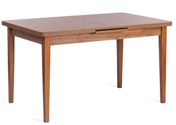 Кухонный стол раздвижной AISHA (mod. 1151) ЛДСП+меламин/дерево граб, 130+35х80х75, walnut (орех) в Сыктывкаре