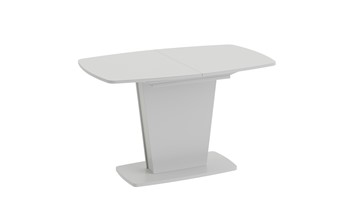 Кухонный раскладной стол Честер тип 2, цвет Белый/Стекло белый глянец в Сыктывкаре