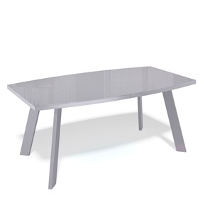Стеклянный обеденный стол SL1600 (серый/стекло серое глянец) в Сыктывкаре