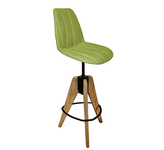 Барный стул SHT-ST29-C1/S92 (оливковый/брашированный коричневый/черный муар) в Сыктывкаре