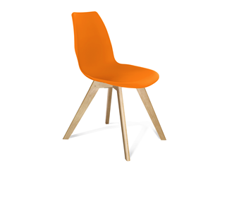 Обеденный стул SHT-ST29/S39 (оранжевый ral2003/прозрачный лак) в Сыктывкаре