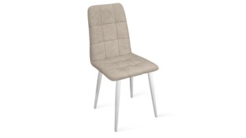 Обеденный стул Аспен К1С (Белый матовый/Микровелюр Duna Brilliant) в Сыктывкаре
