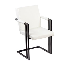 Обеденный стул Бруно, Черный/Аттика белый в Сыктывкаре