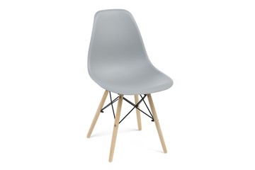 Обеденный стул derstuhl DSL 110 Wood (светло-серый) в Сыктывкаре