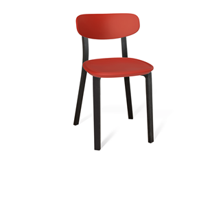 Обеденный стул SHT-ST85-2/SB85-2/S85 (красный/черный) в Сыктывкаре