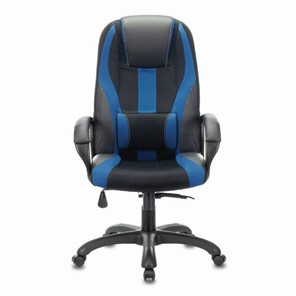Компьютерное кресло Brabix Premium Rapid GM-102 (экокожа/ткань, черное/синее) 532106 в Сыктывкаре