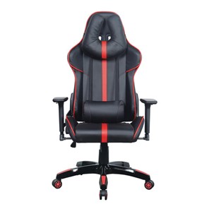 Кресло офисное Brabix GT Carbon GM-120 (две подушки, экокожа, черное/красное) 531931 в Сыктывкаре