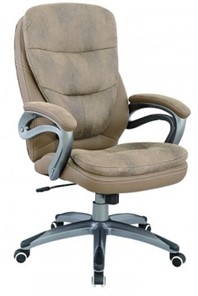 Кресло офисное ДамОфис J 9302 ткань /пластик, песочный в Сыктывкаре