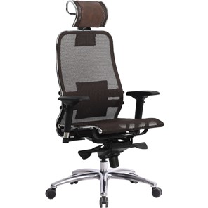 Офисное кресло Метта Samurai S-3.04, темно-коричневый в Сыктывкаре