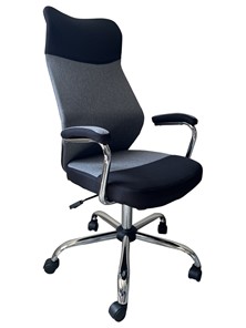 Кресло офисное C168 черный/серый в Сыктывкаре