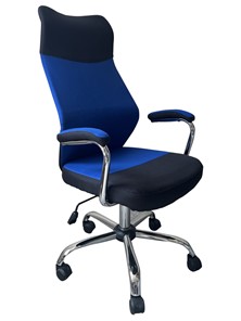 Офисное кресло C168 черный/синий в Сыктывкаре