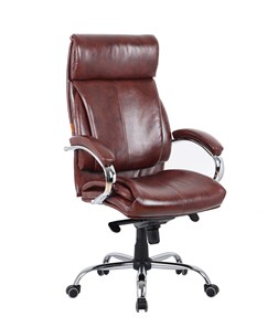 Офисное кресло CHAIRMAN 423 Экокожа коричневая в Сыктывкаре