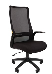 Кресло компьютерное CHAIRMAN 573, черное в Сыктывкаре