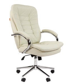 Офисное кресло CHAIRMAN 795 экокожа, цвет белый в Сыктывкаре