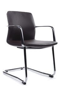 Кресло для офиса Plaza-SF (FK004-С11), темно-коричневый в Сыктывкаре