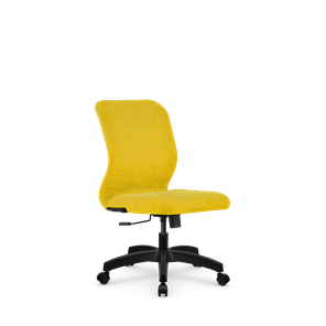 Кресло компьютерное SU-Mr-4/подл.000/осн.001 желтый в Сыктывкаре