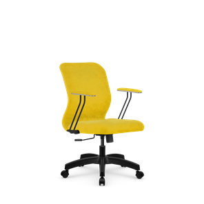 Офисное кресло SU-Mr-4/подл.079/осн.001 желтый в Сыктывкаре