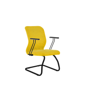 Кресло компьютерное SU-Mr-4/подл.110/осн.008 желтый в Сыктывкаре