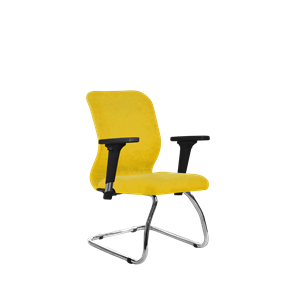 Офисное кресло SU-Mr-4/подл.200/осн.007 желтый в Сыктывкаре