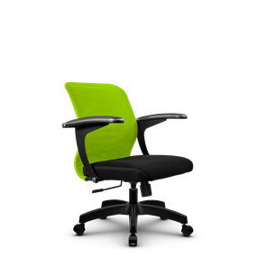 Компьютерное кресло SU-M-4/подл.160/осн.001, Зеленый/Черный в Сыктывкаре