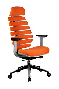 Кресло Riva Chair SHARK (Оранжевый/серый) в Сыктывкаре