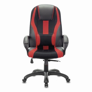 Компьютерное кресло Brabix Premium Rapid GM-102 (экокожа/ткань, черное/красное) 532107 в Сыктывкаре