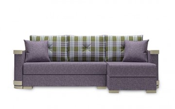 Угловой диван Serena 210 (Uno roze grey + kenturi sage) в Сыктывкаре
