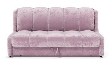 Прямой диван Аккордеон-Кровать 1,55 с каретной утяжкой, полоска (НПБ) в Сыктывкаре