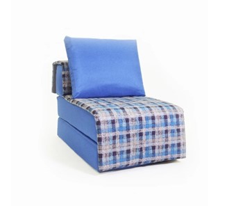 Кресло бескаркасное Харви, синий - квадро в Сыктывкаре