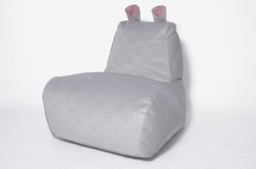 Кресло-мешок Бегемот серый в Сыктывкаре