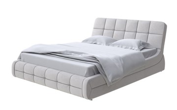 Кровать двуспальная Corso-6 200х200, Велюр (Ultra Серый камень) в Сыктывкаре