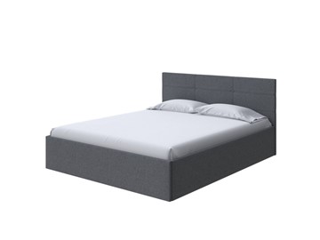 Кровать 2-спальная Vector Plus 160х200, Рогожка (Savana Grey (серый)) в Сыктывкаре