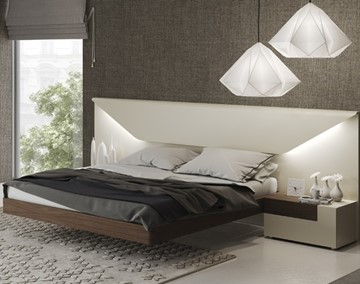 Полутороспальная кровать Elena с подсветкой (160x200) в Сыктывкаре