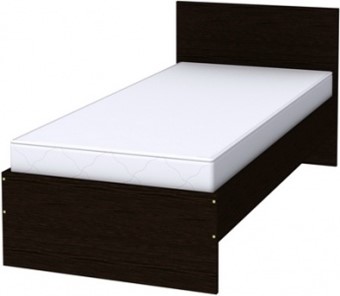 Кровать 1-спальная K09 с основанием, цвет Венге в Сыктывкаре