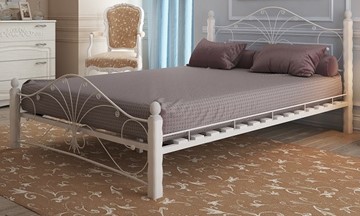 Кровать спальная Фортуна 1, 1600, белый/белый в Сыктывкаре
