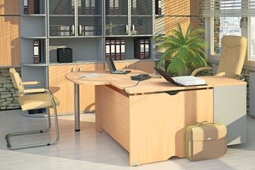 Набор мебели в офис Милан для руководителя отдела в Сыктывкаре