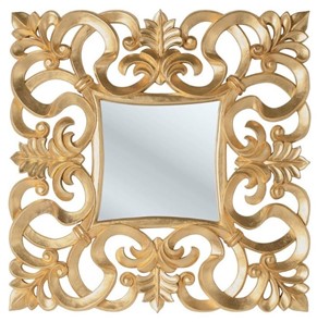 Зеркало навесное PU021 золото в Сыктывкаре