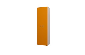 Детский распашной шкаф 600 ДО Млечный дуб, Оранжевый в Сыктывкаре