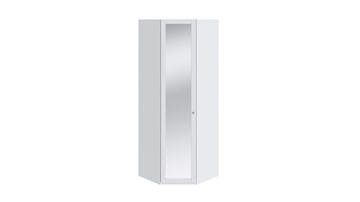 Угловой шкаф Ривьера с зеркалом СМ 241.23.003 (Белый) в Сыктывкаре
