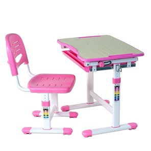 Растущий стол и стул Piccolino Pink в Сыктывкаре