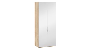 Шкаф для одежды Эмбер СМ-348.07.004 (Яблоня Беллуно/Белый глянец) в Сыктывкаре