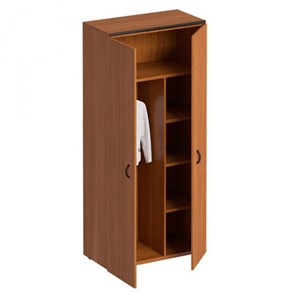 Шкаф для одежды с дополнением Дин-Р, французский орех (90х46,5х196,5) ДР 771 в Сыктывкаре